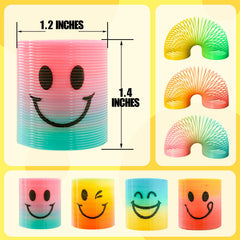 Cocurb spring faces mix showing four smiles for kids