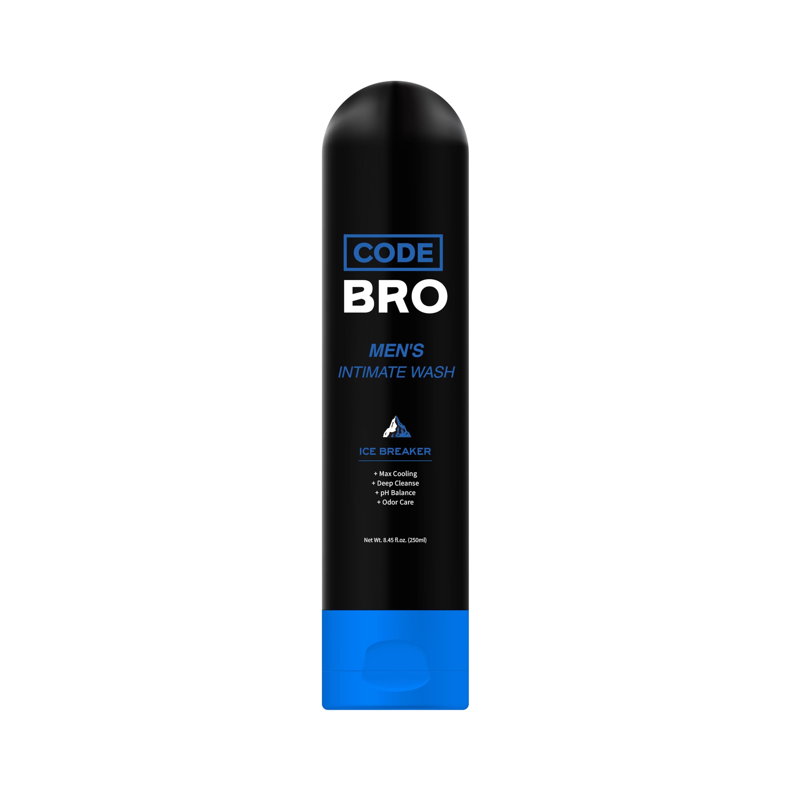 Code Bro Ice Breaker bottle pour highlights hydration for daily freshness