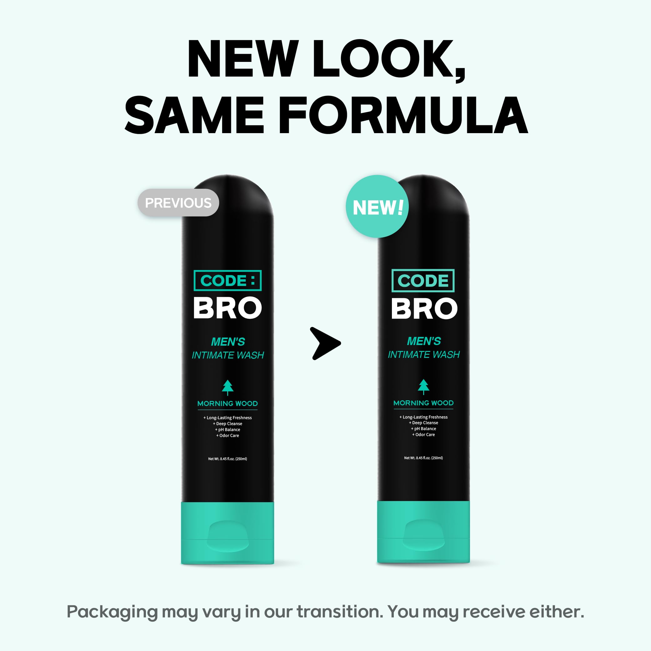 Code Bro Morning Wood cruelty-free formula for mindful hygiene