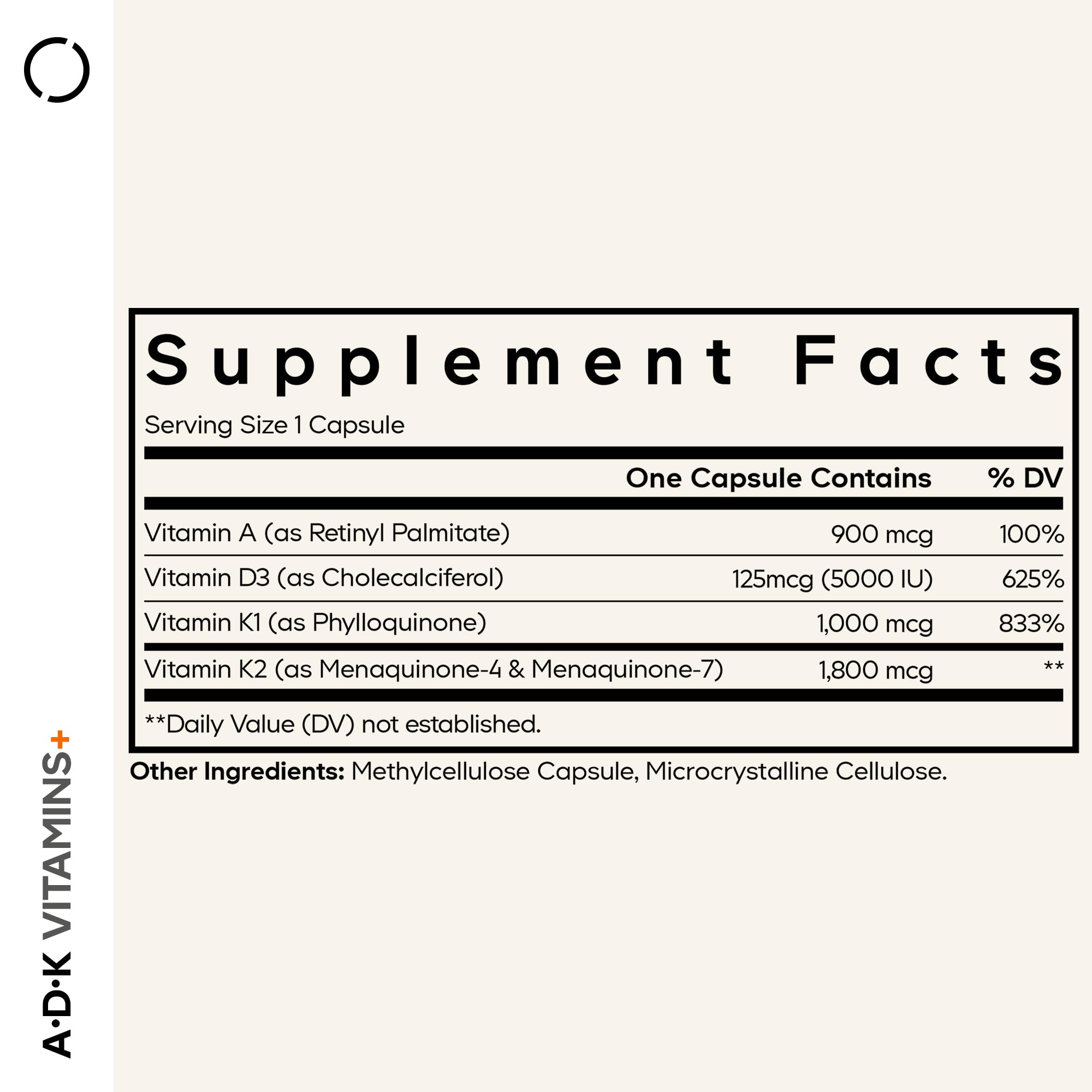 Codeage ADK vitamins capsules close-up highlighting fat-soluble vitamins.