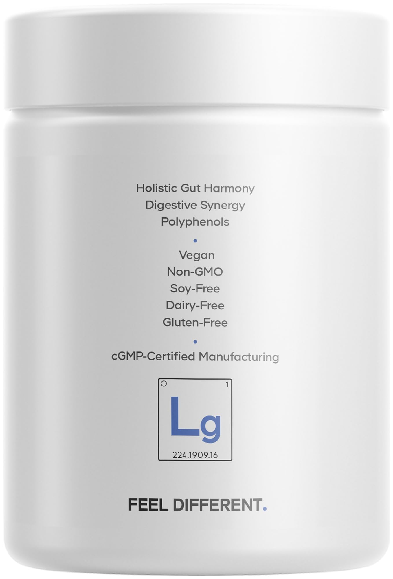 Lifestyle shot of Codeage Leaky Gut Supplement for everyday use in a kitchen setting.