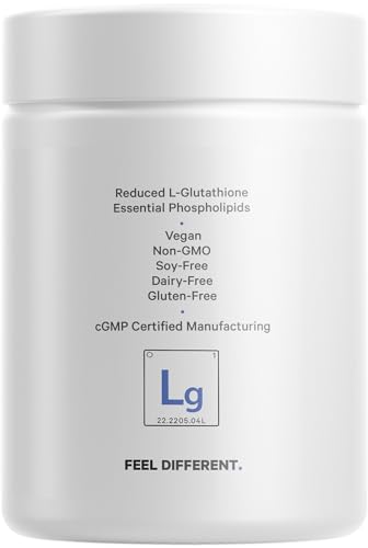 Codeage Liposomal Glutathione sunflower lecithin graphic illustrating liposomal delivery.
