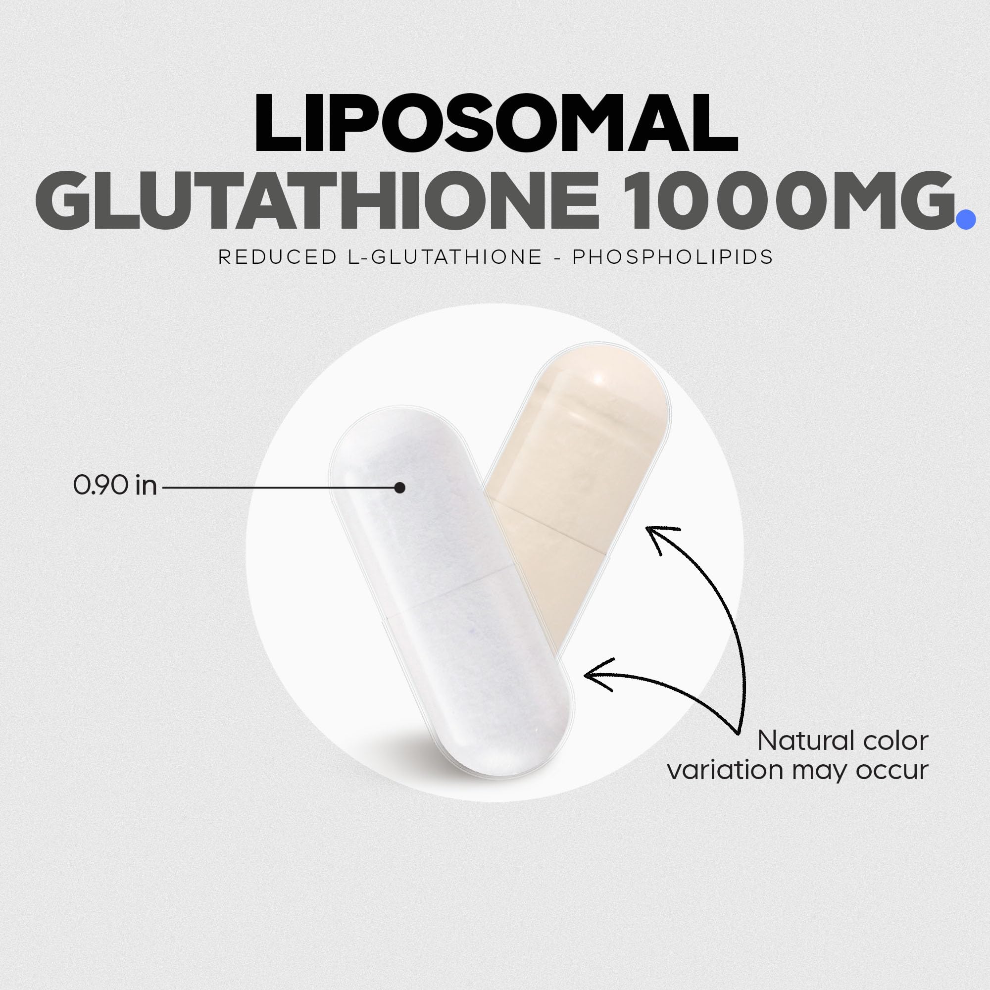 Codeage Liposomal Glutathione US-made seal indicating cGMP-certified production.