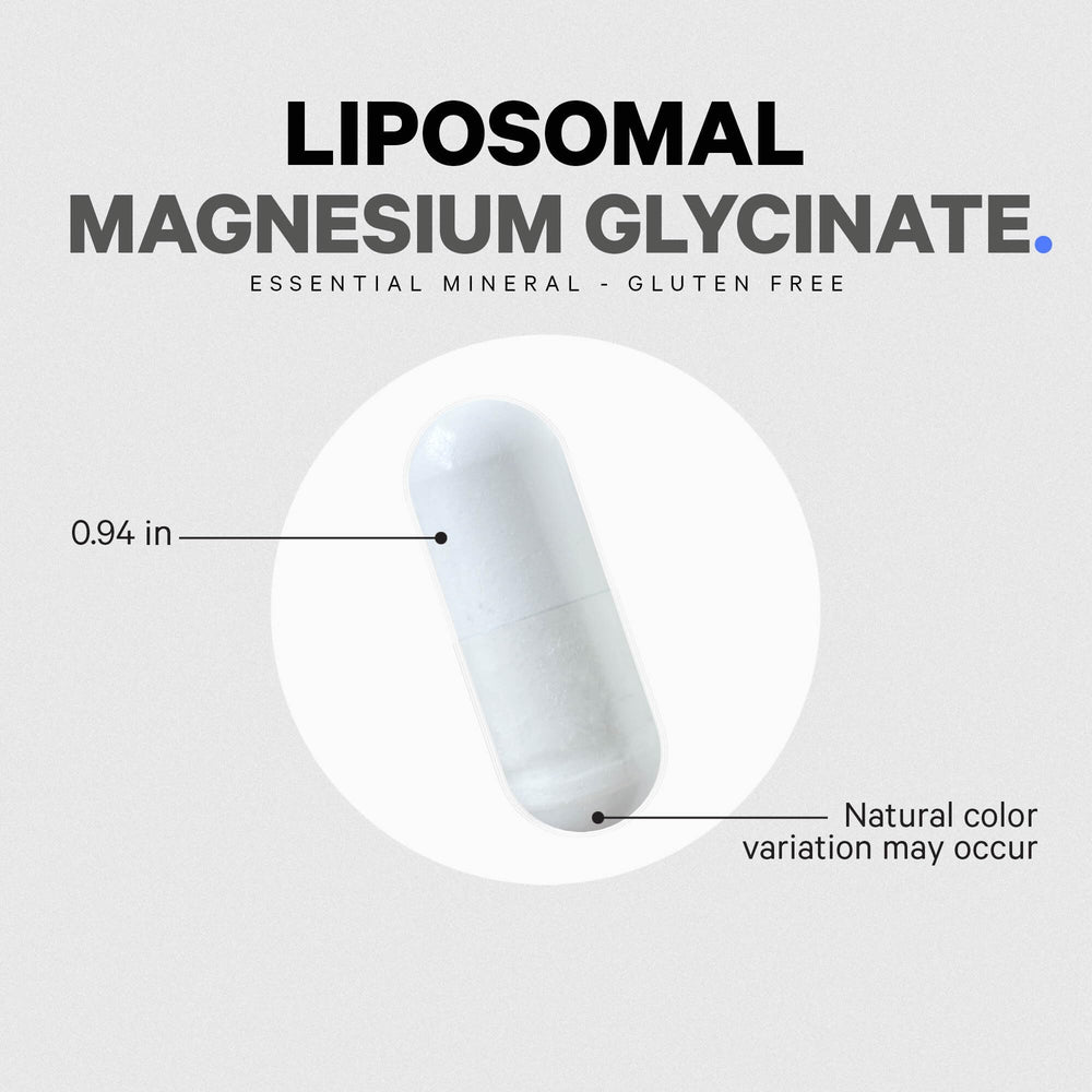 Codeage Liposomal Magnesium Glycinate BioPerine label highlight