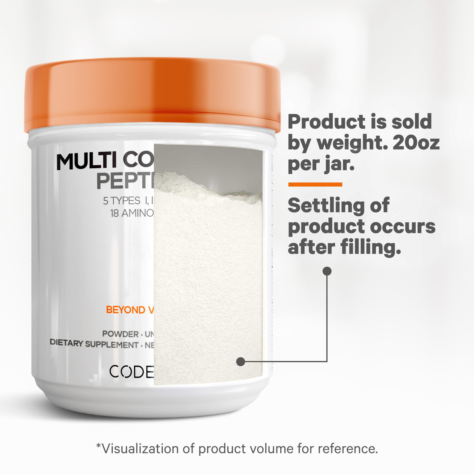 Codeage label notes non-GMO, dairy-free, and gluten-free.