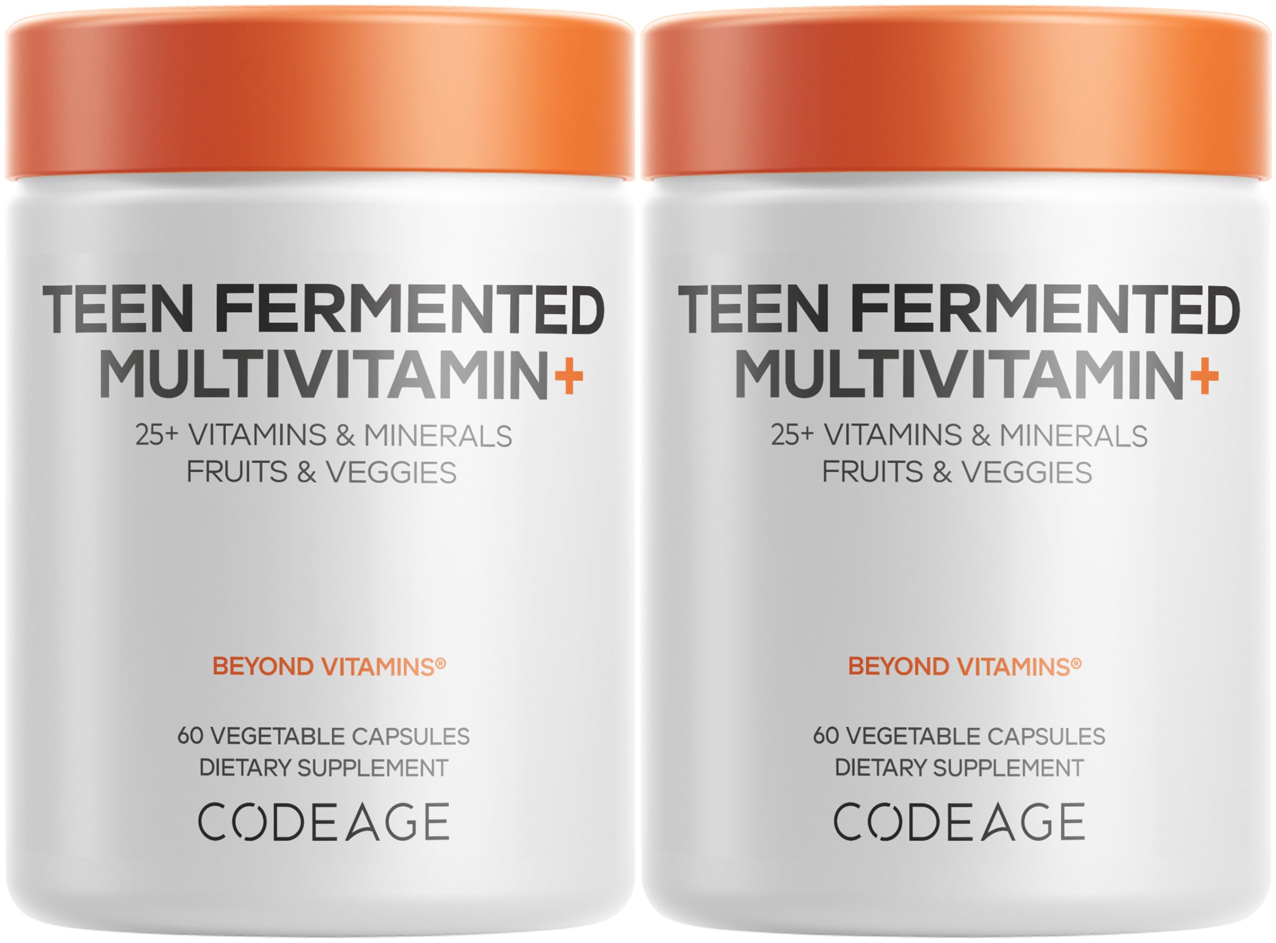Codeage Teen Multivitamin bottle front for daily teen nutrition support