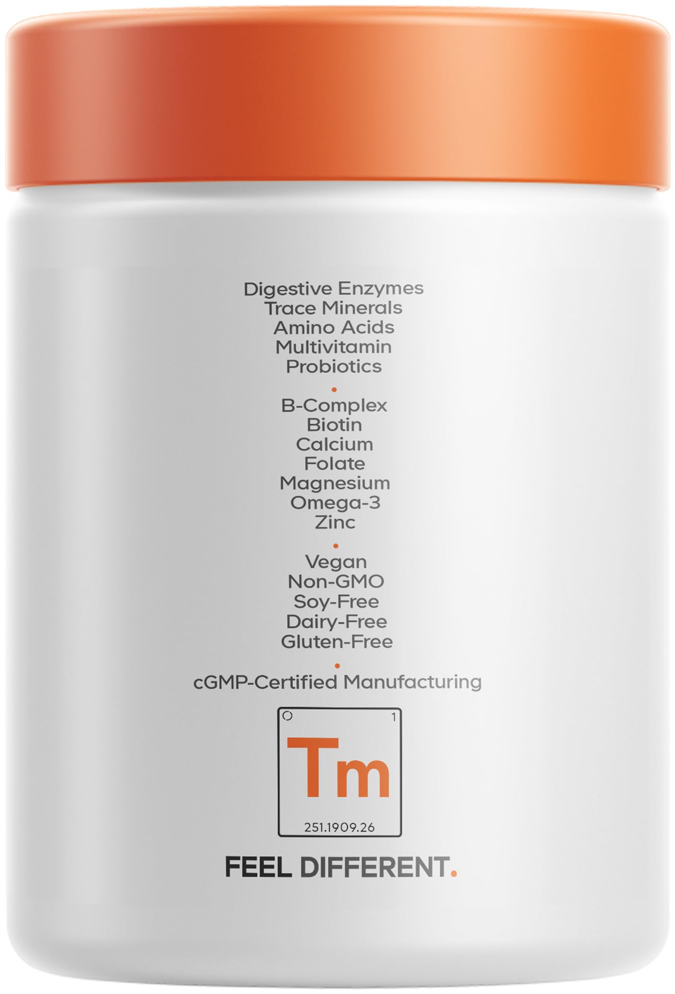 Codeage Teen Multivitamin manufactured in USA facility badge for quality