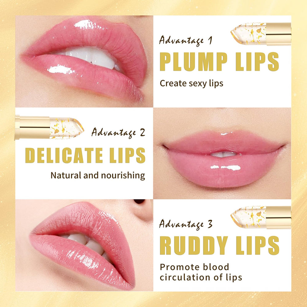 Coellyo Lipstick delivers long-lasting color for a full day.