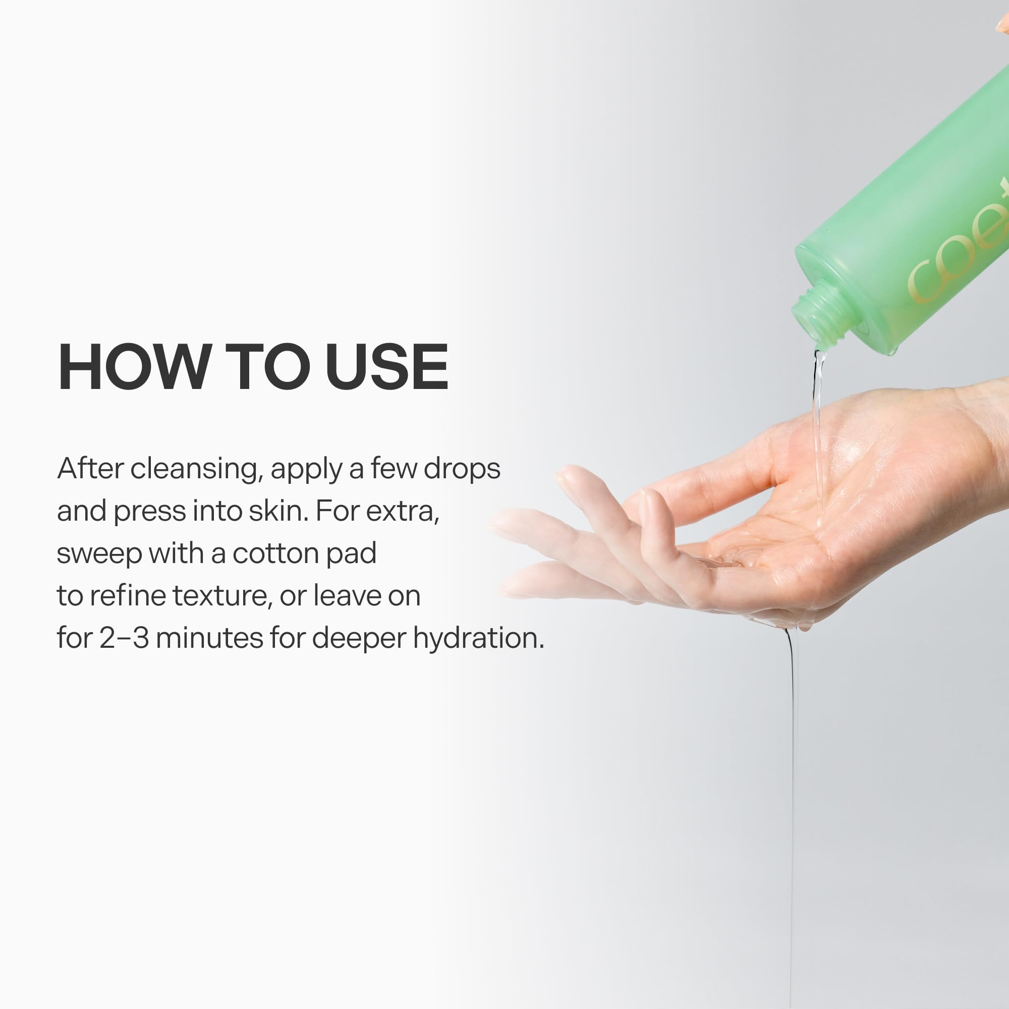 Glyceryl Glucoside and Algae11 ingredients featured in Coeternal Toner.