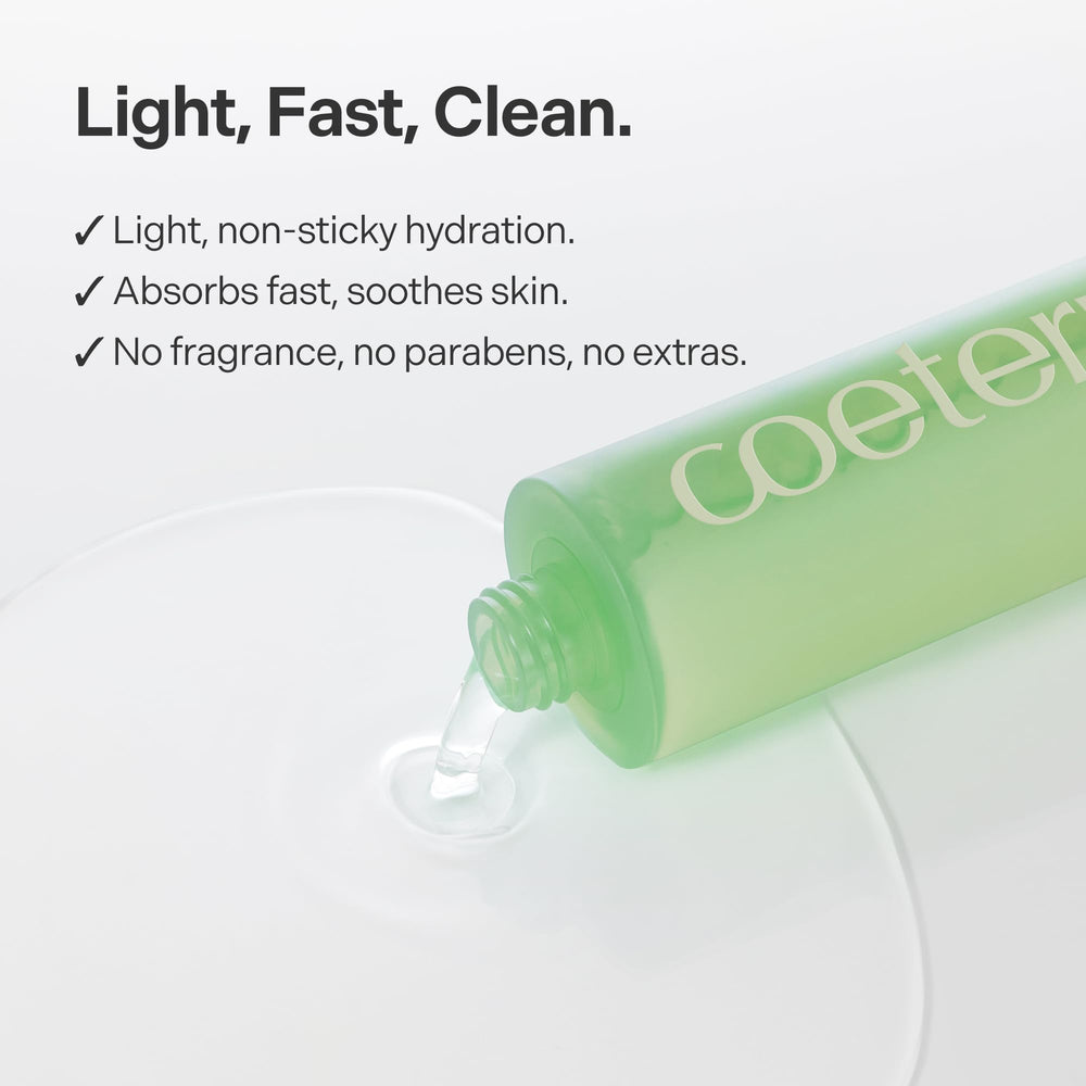 Front label and packaging of Coeternal Hydration Toner for clean skincare.