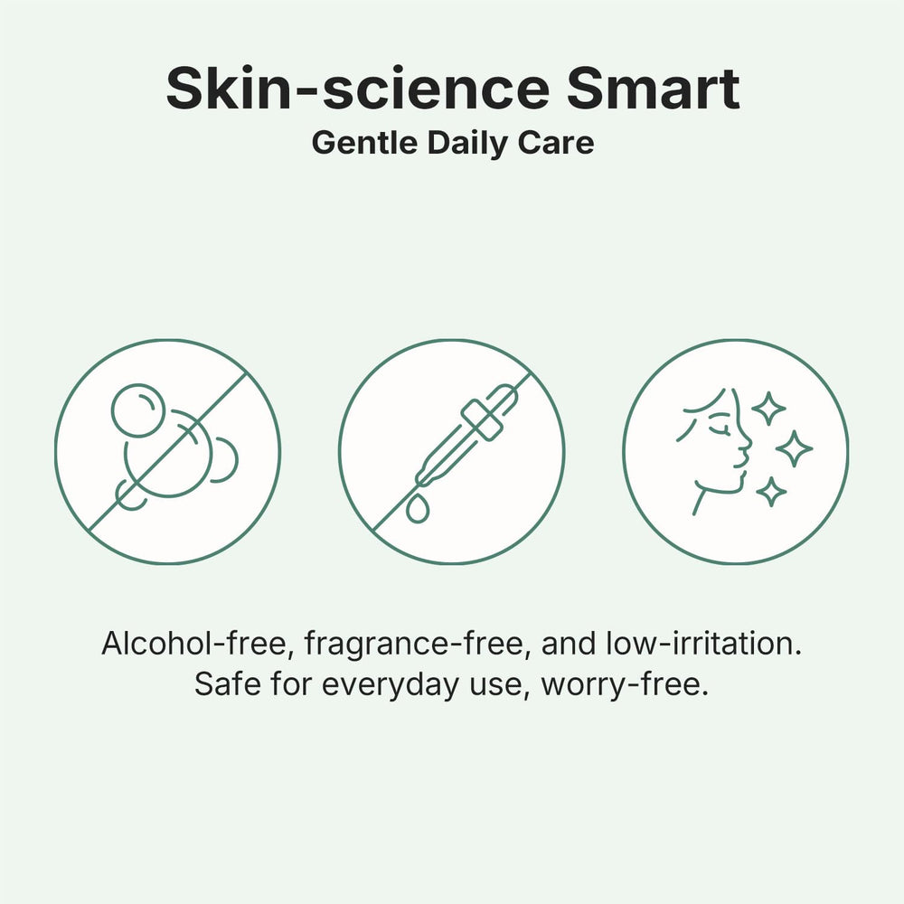 Coeternal Hydration Toner suitable for sensitive skin with no stickiness.