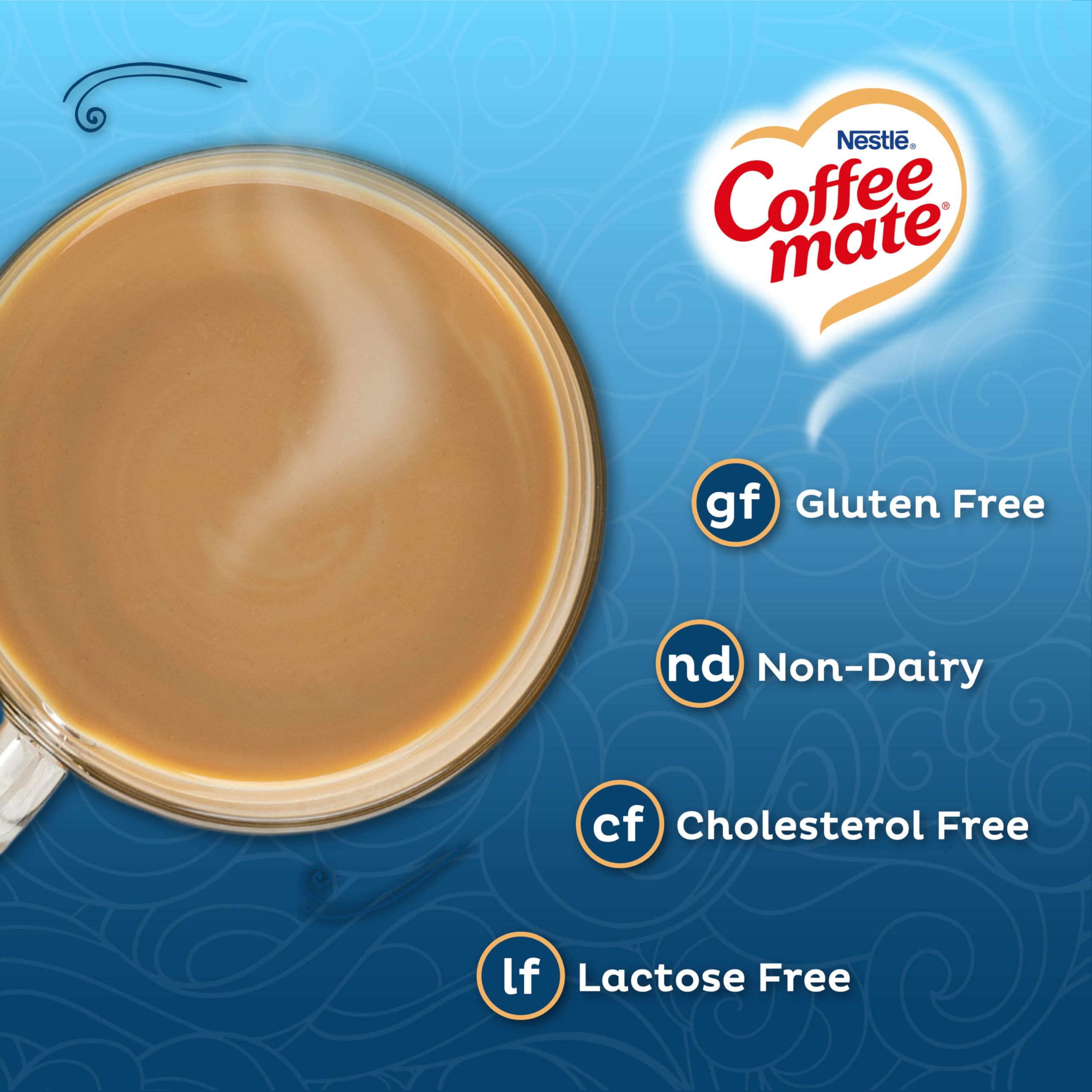 Coffee Mate Caramel Latte bottles offer rich sweetness for anytime indulgence.