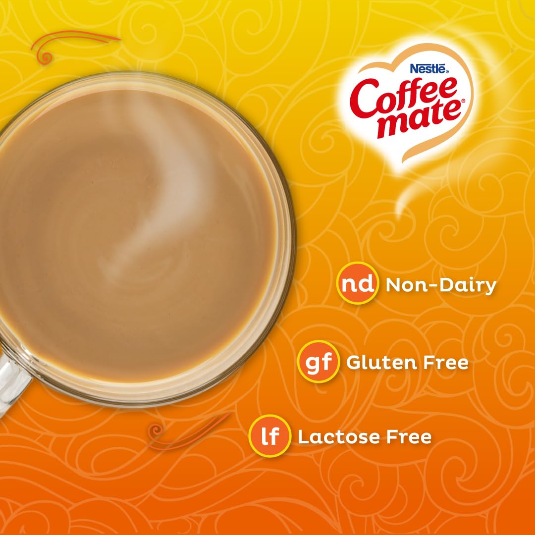 Coffee-mate Hazelnut Powdered Creamer morning ritual flavor enhancement
