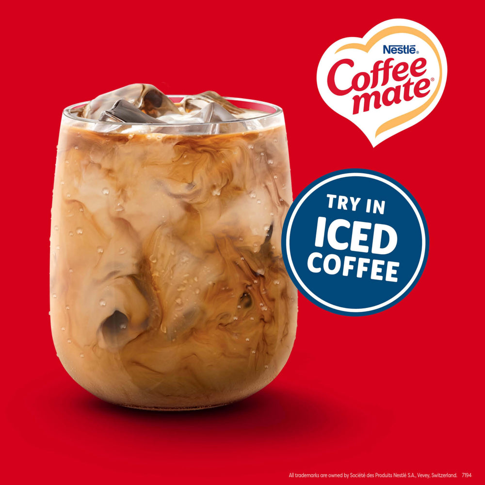 Coffee Mate Vanilla Caramel singles capture vanilla sweetness with caramel finish