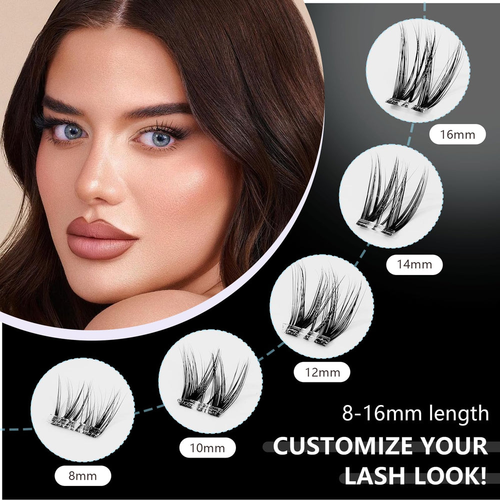 Cofier lash clusters tweezers for precise placement