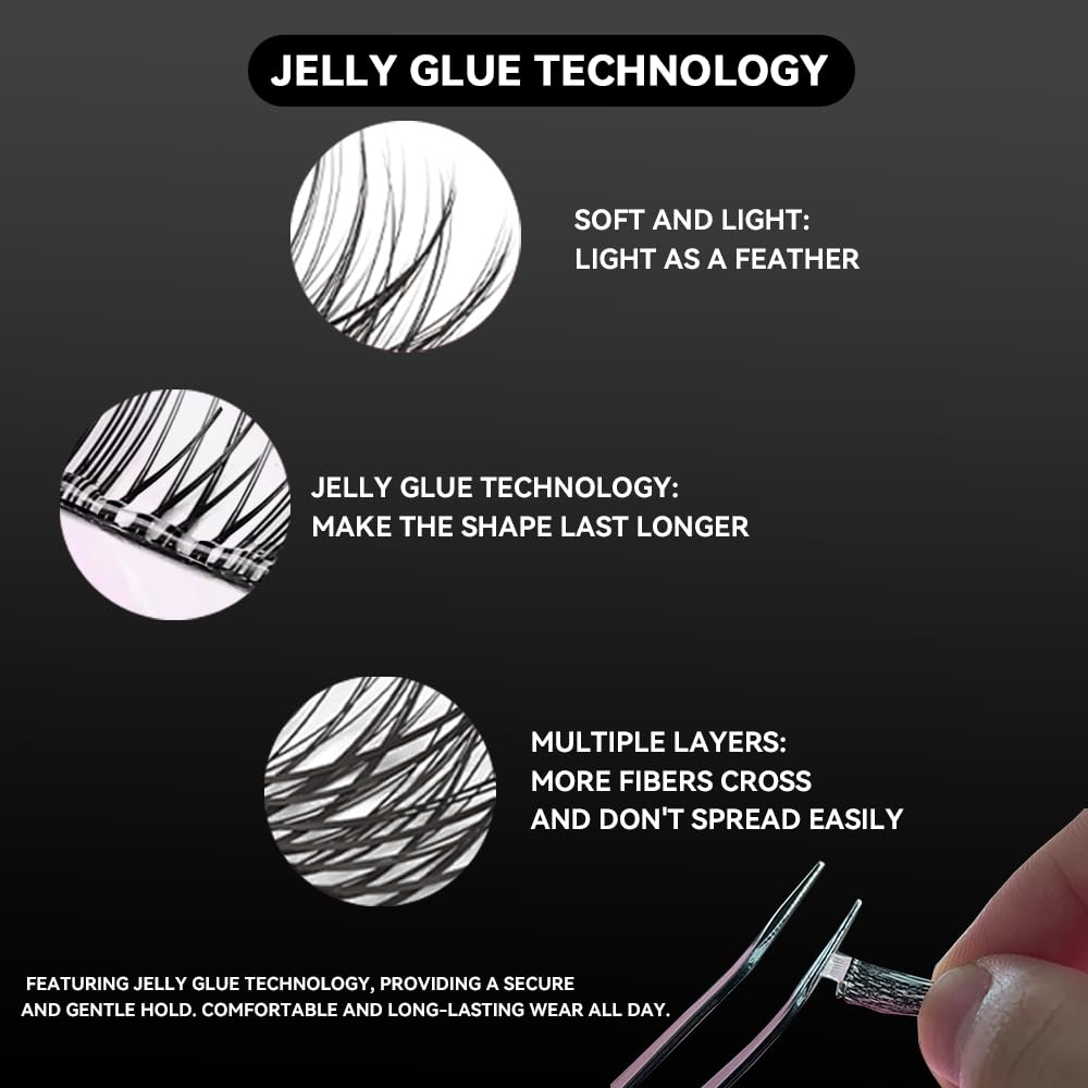 Cofier matte finish lashes close-up showing soft texture