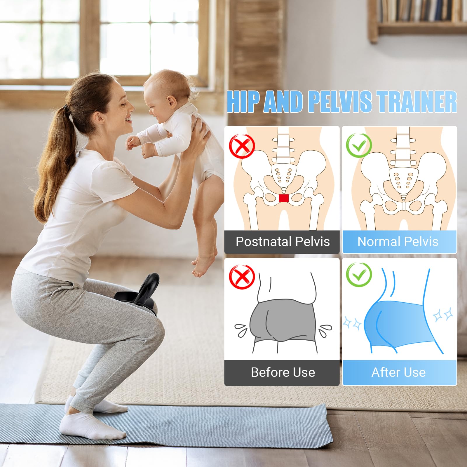 COFOF compact design supports pelvic floor and gentle rehab routines.