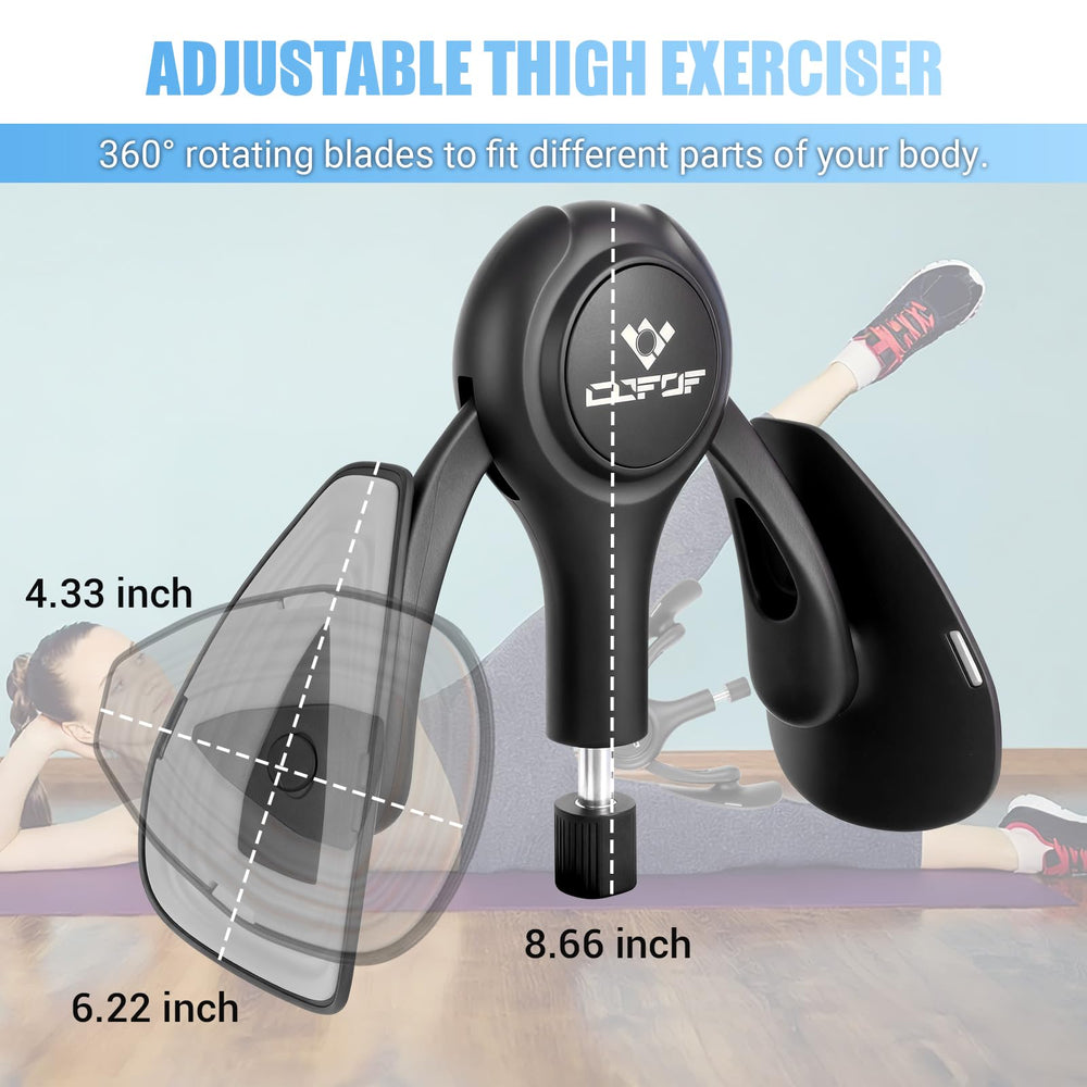 COFOF compact design enables at-home or gym-use thigh training anywhere.