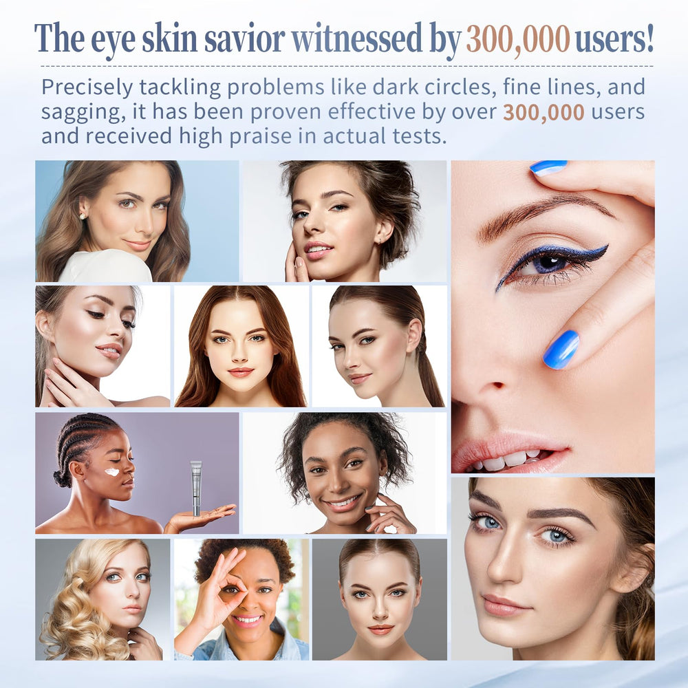 Coinore Retinol Under Eye Cream product near-eye area demonstrates gentle, beginner-friendly use.