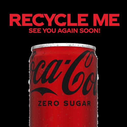 Coke Zero Sugar mini-can displayed at social gathering.