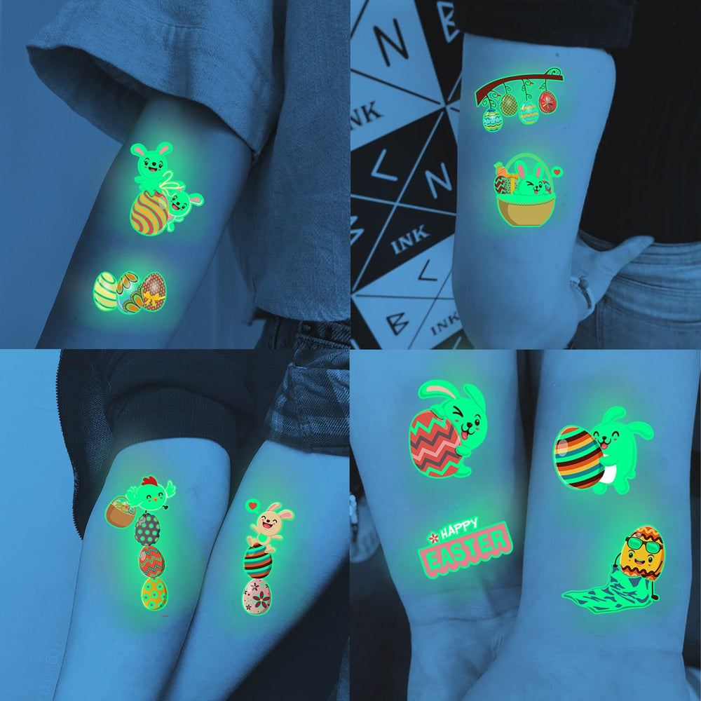 COKTAK Easter party temporary tattoos collection for celebrations