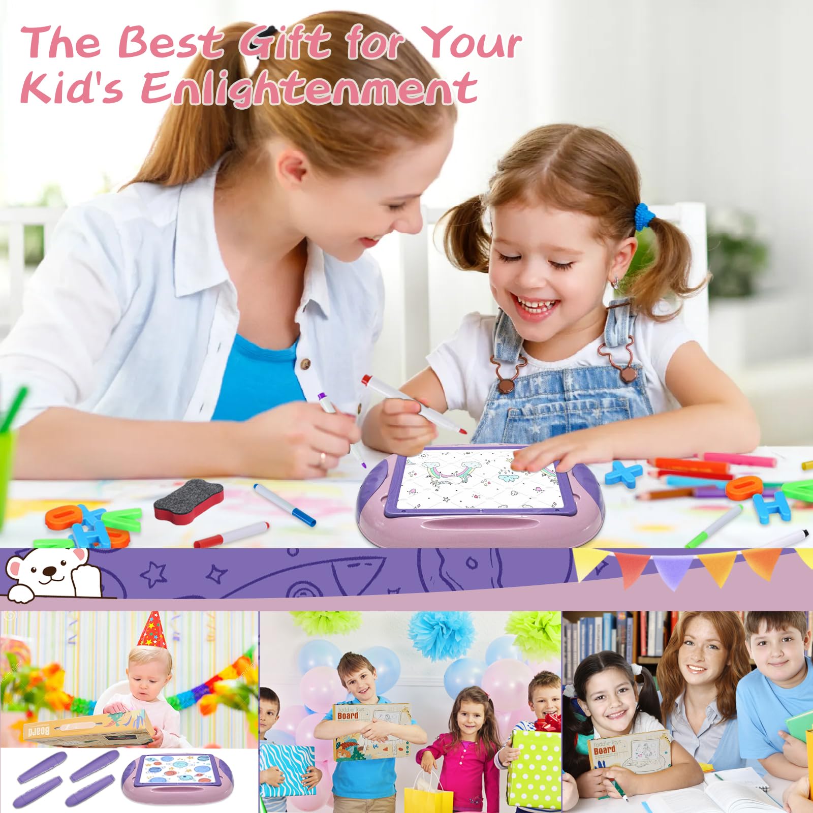 Cokzer educational toy set for toddlers supporting early learning through play.