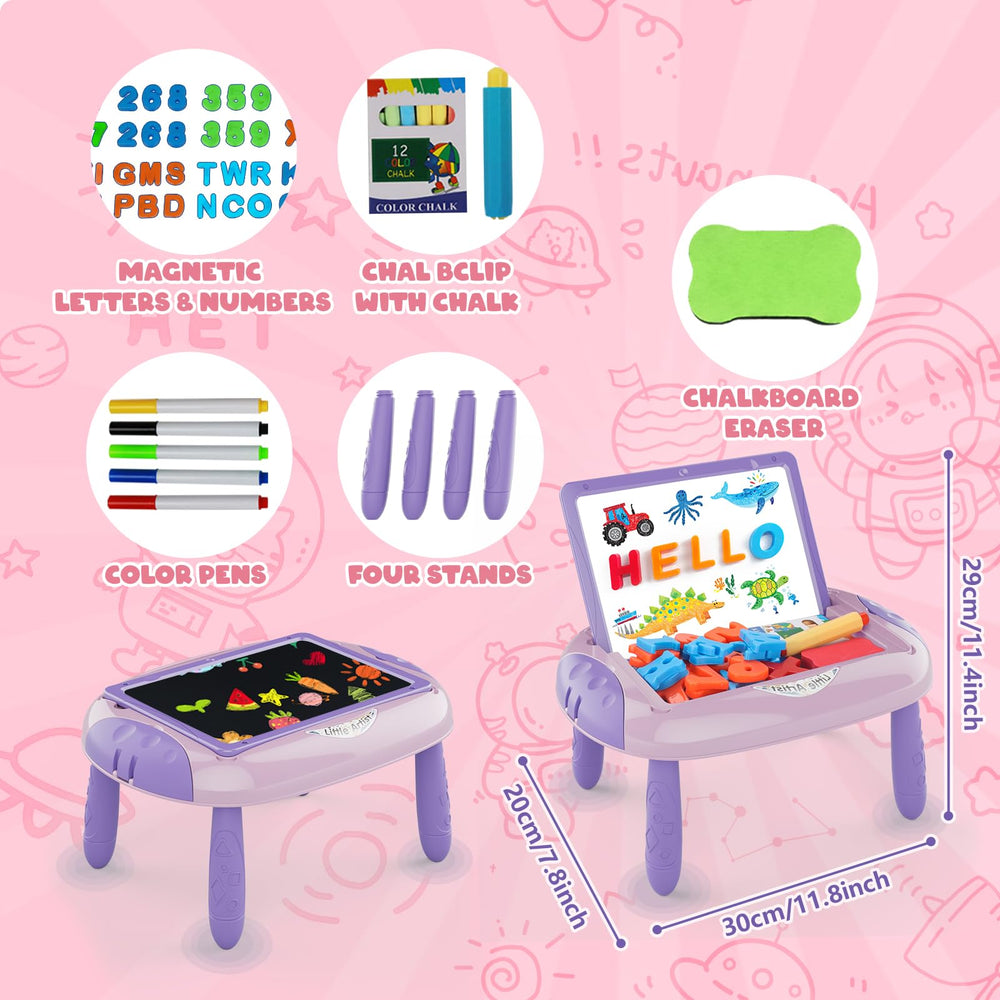 Cokzer magnetic letters and numbers set for early literacy and math exploration.
