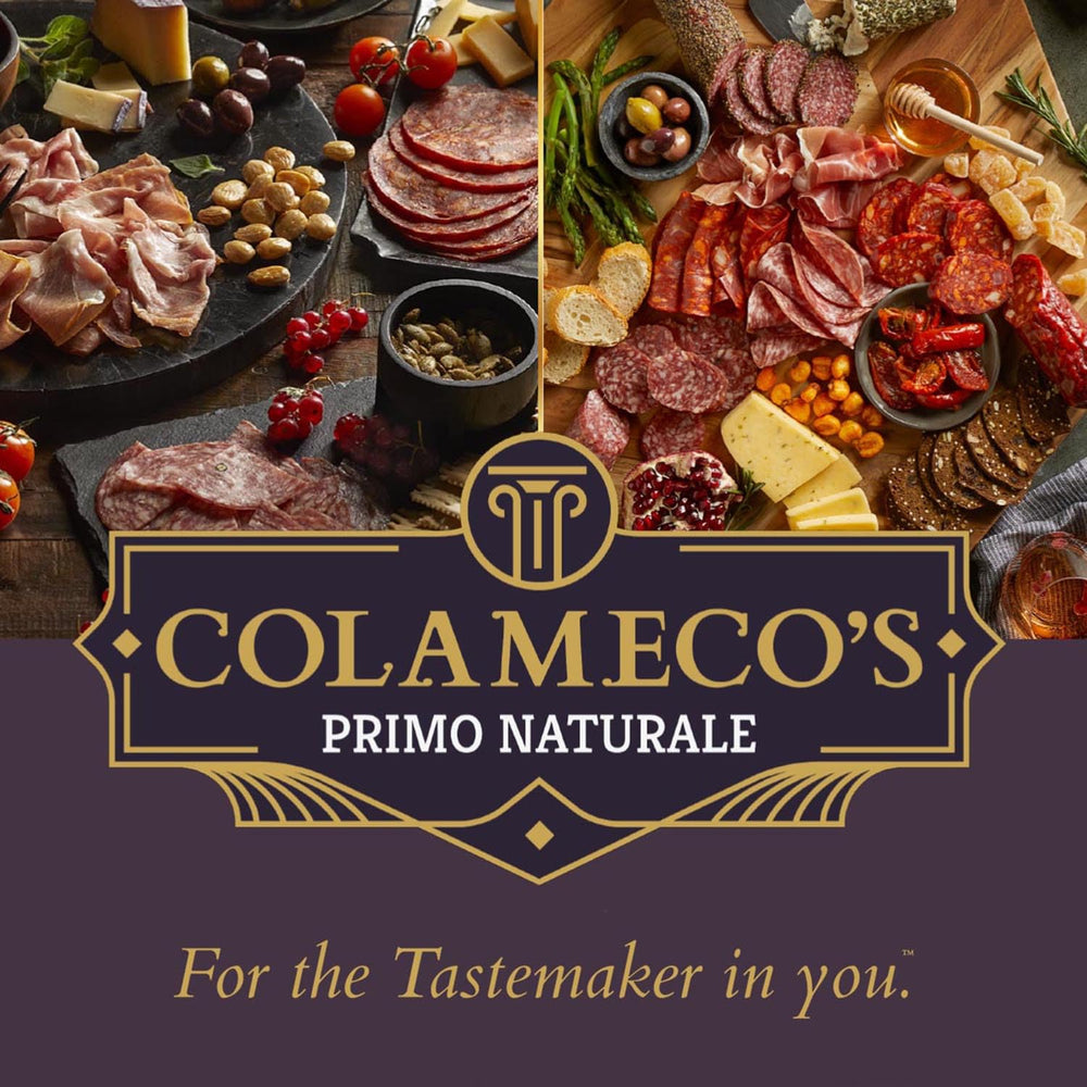 From humane farms, Colameco's salami highlights ethical sourcing.