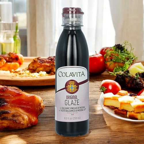 COLAVITA Balsamic Glaze on roasted vegetables adds depth and shine.
