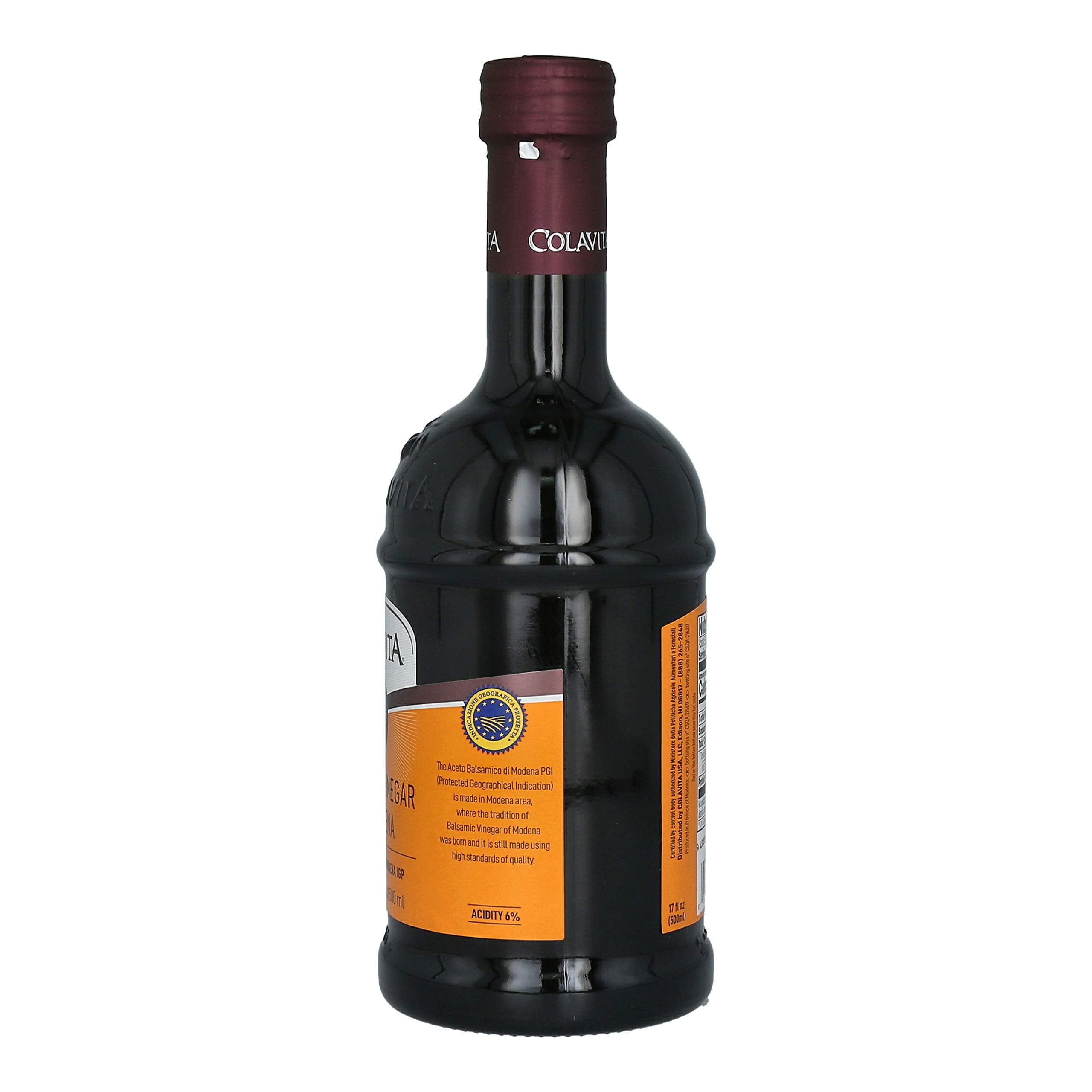 Colavita balsamic deglazing used to build meat sauce richness.