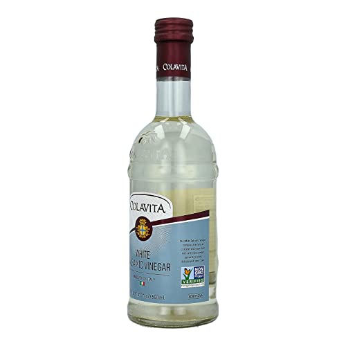 Colavita White Balsamic Vinegar marinade-glaze focus, enhancing meats with a subtle sweet-tart finish.