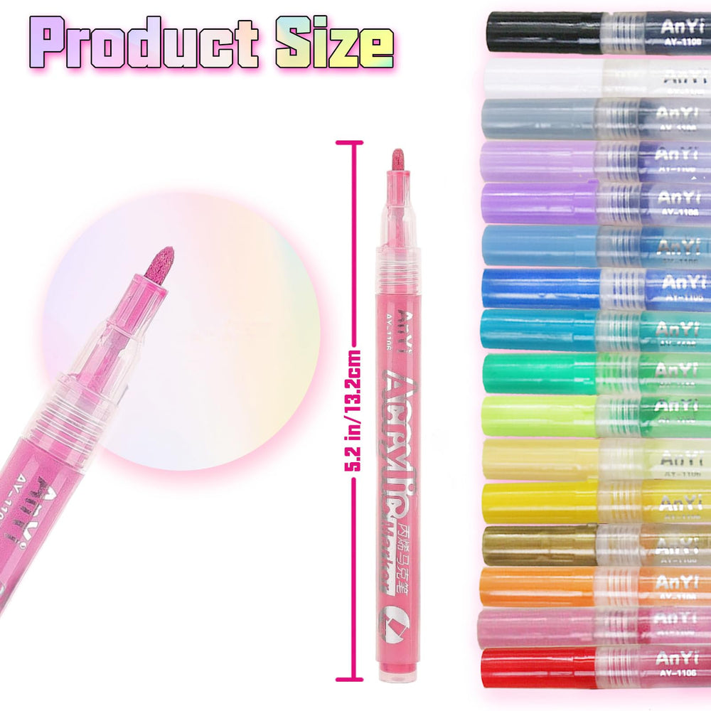 COLAYERIST Nail Art Pens quick-dry formula helps prevent smudges during layering.