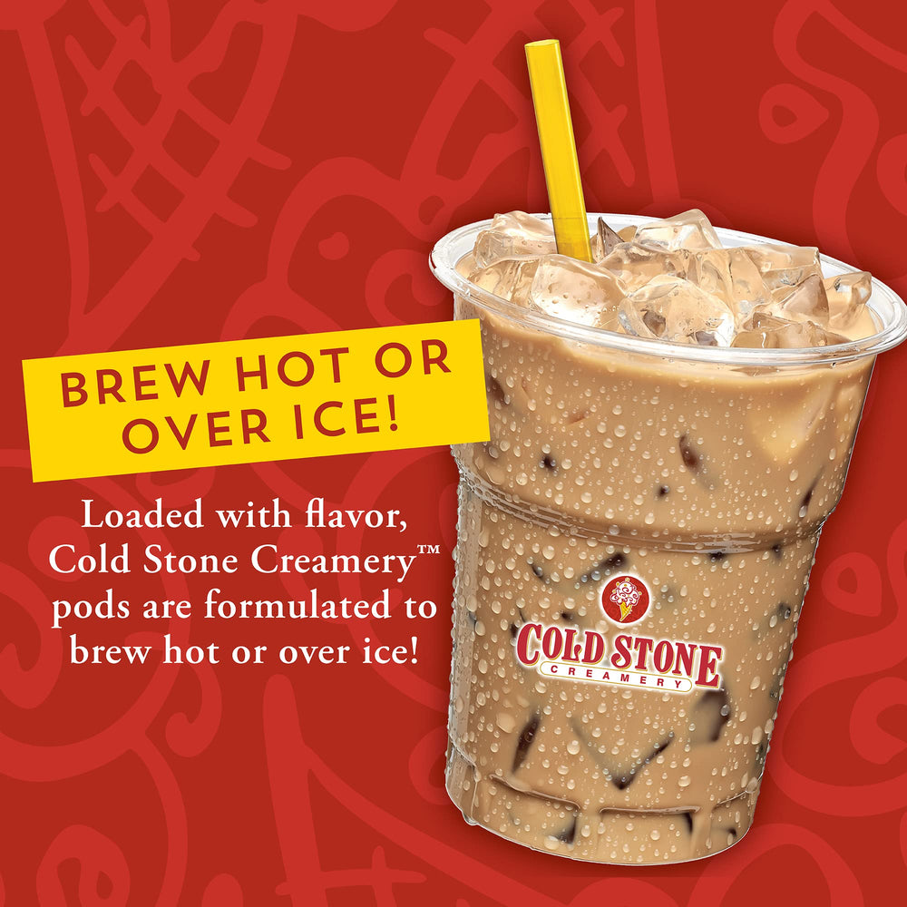 Cold Stone Beverages coffee pods ice-cream-twist flavor for creamy coffee moments