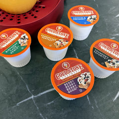 Cold Stone Beverages coffee pods mint-mint-chocolate-chip flavor for refreshing dessert flair