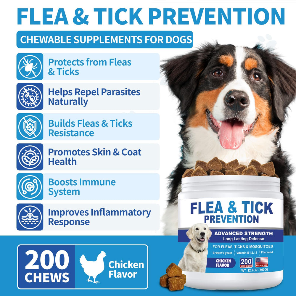 ColEaze dog chews in use as a daily preventive treat.