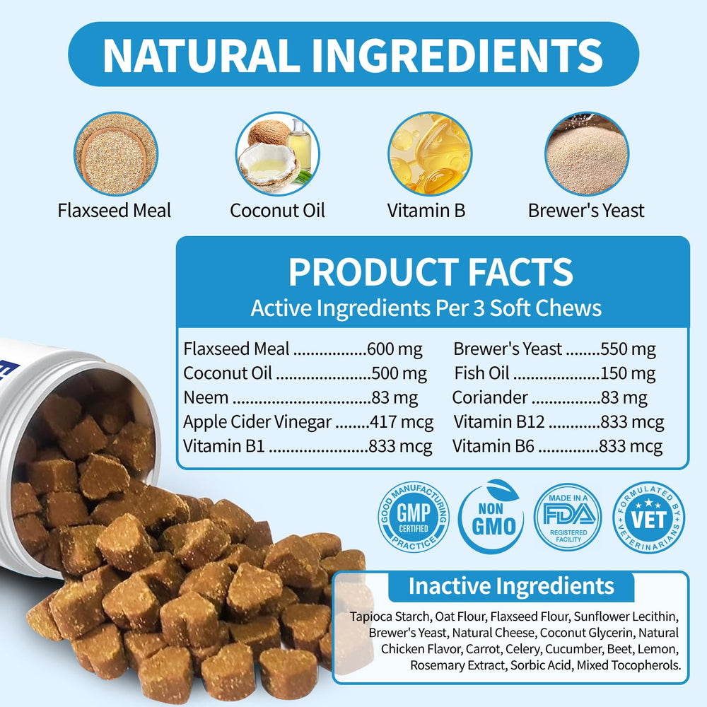 ColEaze puppy-friendly chews with delicious taste for daily use.