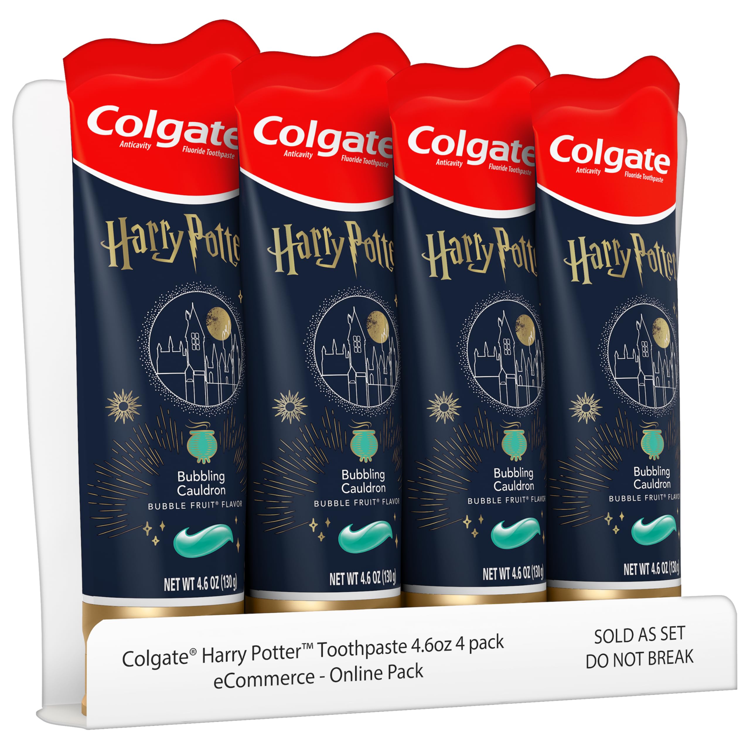 Colgate Harry Potter Bubblegum flavor creates a fun brushing experience