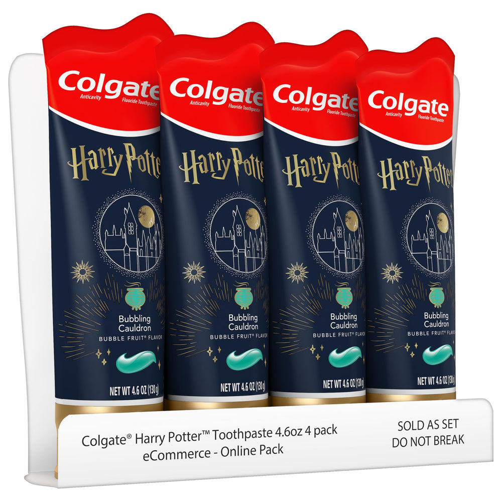 Colgate Harry Potter Bubblegum flavor creates a fun brushing experience