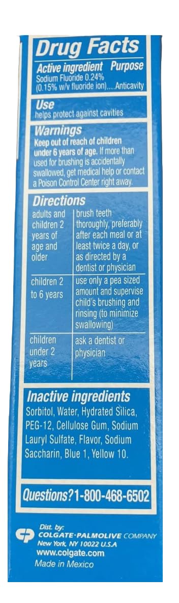 Child brushing with Colgate Kids bubble fruit toothpaste, showing kid-friendly use.