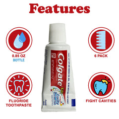 Colgate Kids toothpaste fluoride enamel support for healthy smiles