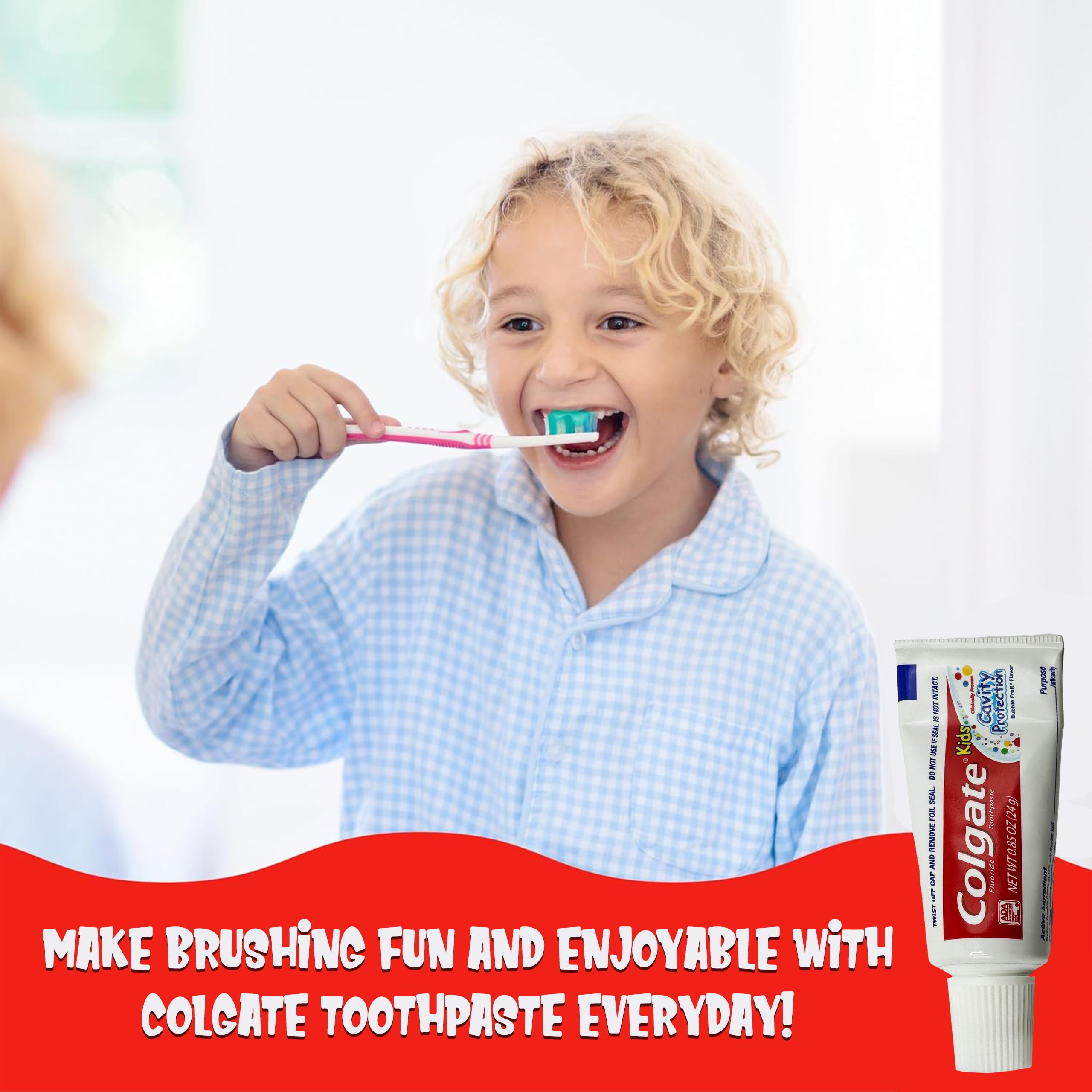 Colgate Kids toothpaste sugar-free formula for kid friendly brushing