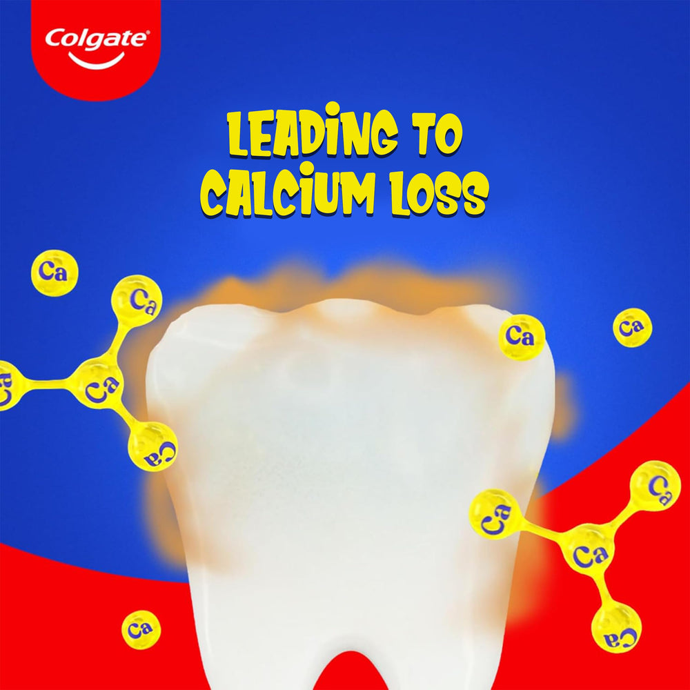 Colgate Kids toothpaste gentle on gums for toddlers shown