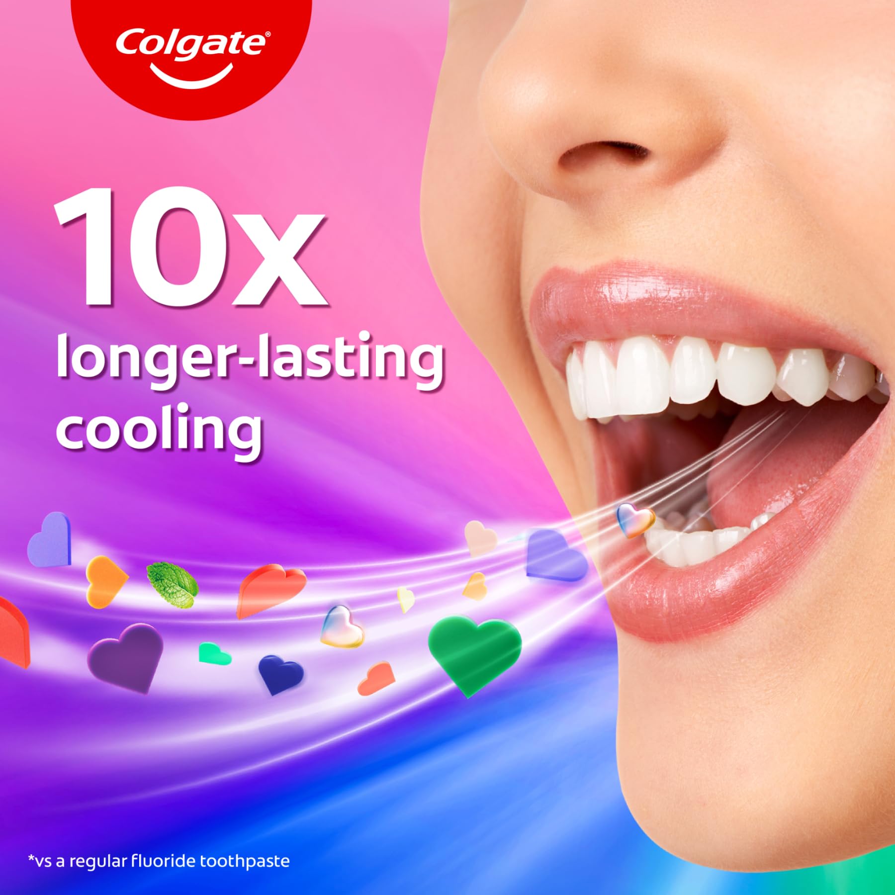Colgate MaxFresh 100g toothpaste tube in packaging.