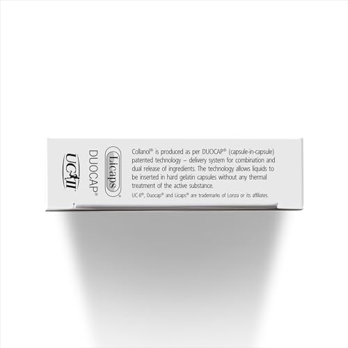 Collanol micelle turmeric capsules close-up highlighting enhanced absorption.