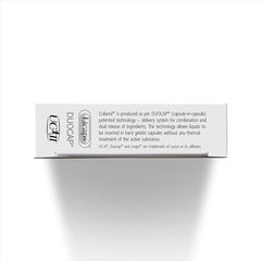 Collanol micelle turmeric capsules close-up highlighting enhanced absorption.