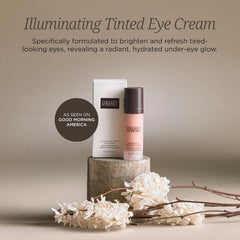 COLLEEN ROTHSCHILD Illuminating Eye Cream swirl demonstrates smooth, ready-to-apply texture.