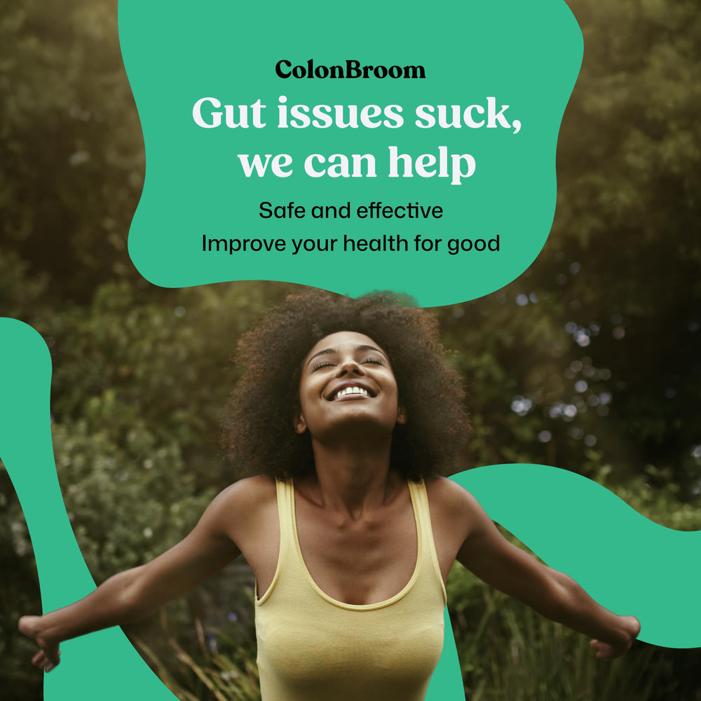 ColonBroom 50 servings packaging ready for a month-long plan