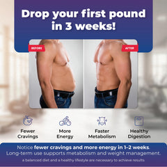 ColonBroom GLP-1 capsules close-up highlighting appetite control benefits