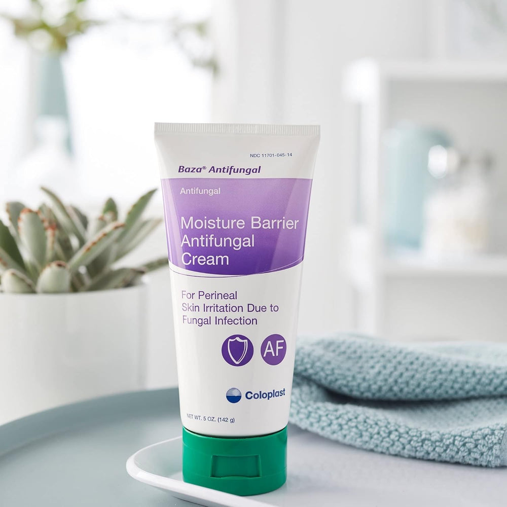 Coloplast Baza antifungal cream 5 oz tube for easy application