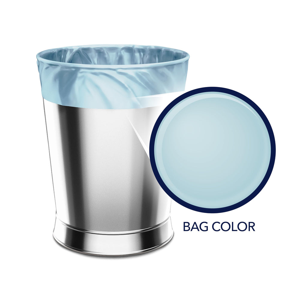 Color Scents twist-tie closure keeps trash secured and cleanup simple.